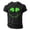 Black, variant on IWRICH St. Patrick's Day T Shirts for Men Short Sleeve Crew Neck Clover Printed Tops Casual Plus Size Slim Fit Tops Pink XL