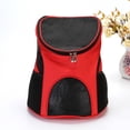 thumbnail image 3 of GROWTH TANK Cat Bookbag Approved Mesh Medium Use G Rucksack Bottom Stylish Holder Front Red, 3 of 7