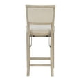 thumbnail image 5 of Linon Kristle 25" Indoor Folding Counter Stool, Gray wash/Beige, 5 of 12