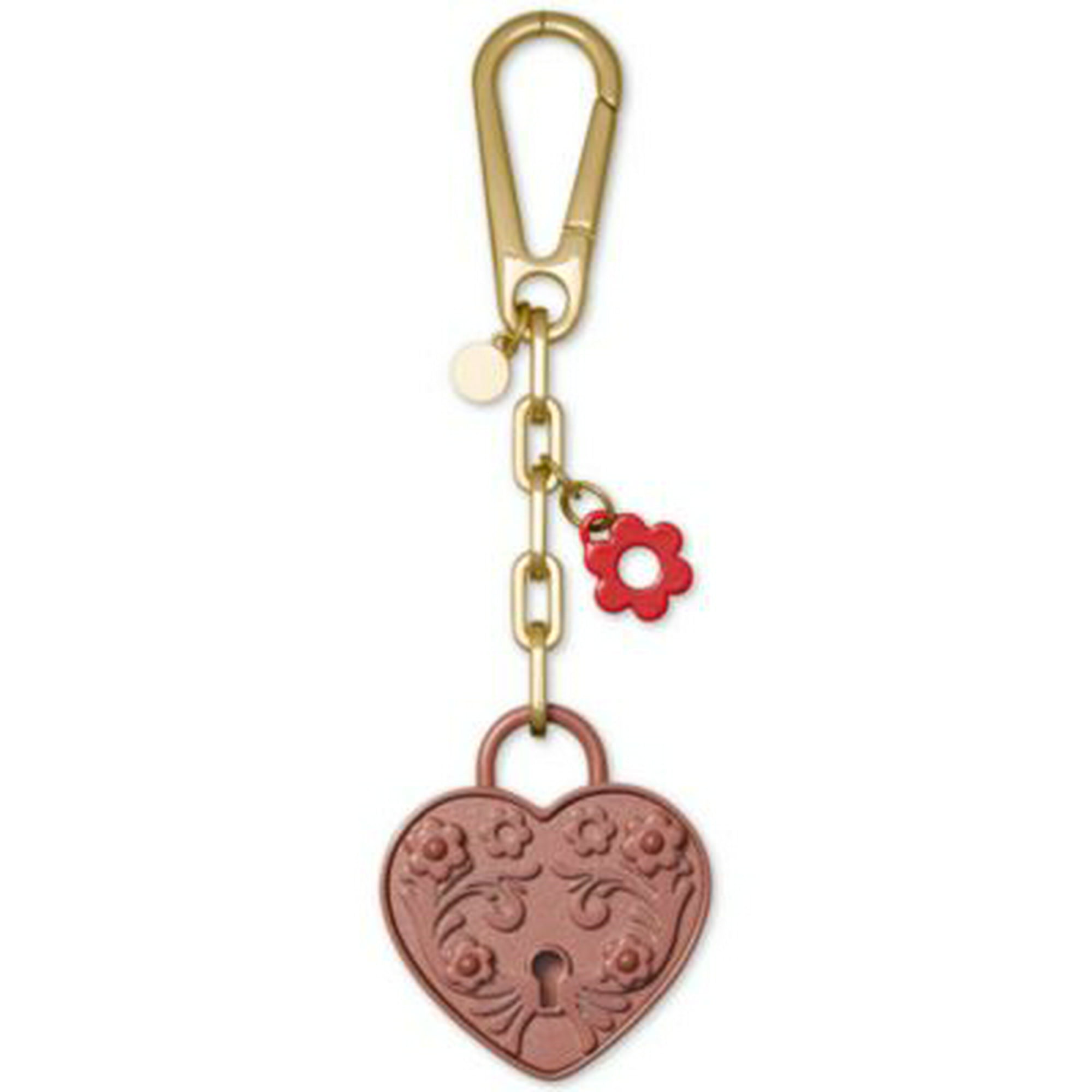 Michael Kors Metal Heart Lock Bag Charm Rose Pink Bnib | Walmart Canada