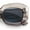 Slate - Black, variant on Womens Mod Thick Beveled Plastic Retro Glamorous Sunglasses All Black