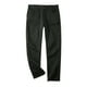 thumbnail image 2 of Pantalones largos para hombre, para exteriores, impermeables, a la moda, lisos, informales, con cintura elástica y bolsillos, pantalones cargo para hombre., 2 of 4