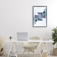 thumbnail image 2 of Stupell Industries Symmetrical Industrial Structure Gray Framed Floater Canvas Wall Art design by Robin Vandenabeele, 25 x 17, 2 of 9