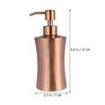 thumbnail image 2 of Golden Stainless Steel Refillable Spray Bottles Durable Storage Holder for Kitchen and Bathroom 400ml, 2 of 8