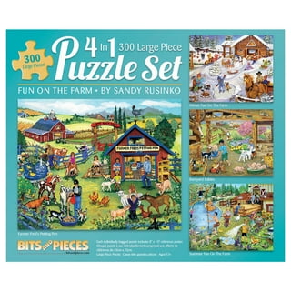 Bits And Pieces 300 Piece Jigsaw Puzzles in Puzzles - Walmart.com