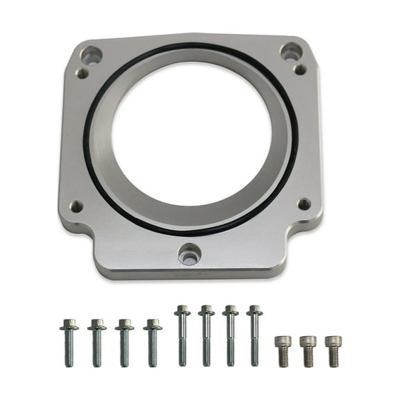 ICT Billet LS Throttle Body Adapter 551513 LS1 3 Bolt Intake Manifold to LS3 4 Bolt Throttle Body