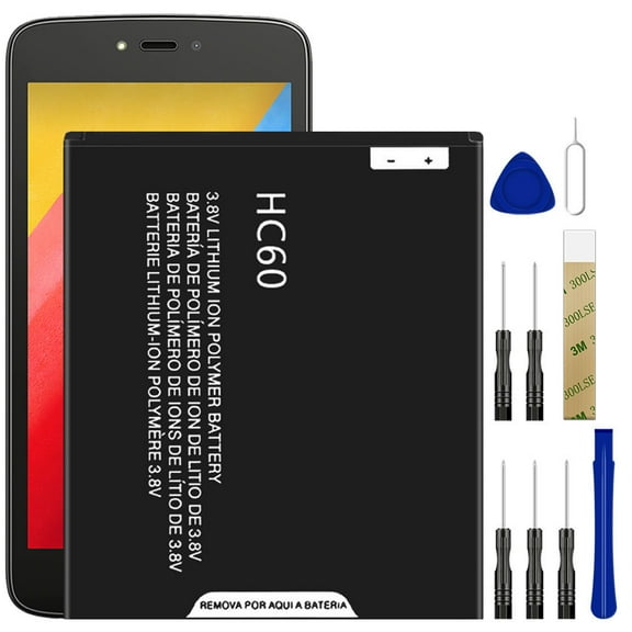 Replacement Battery HC60 For Motorola Moto C Plus Dual SIM Tool