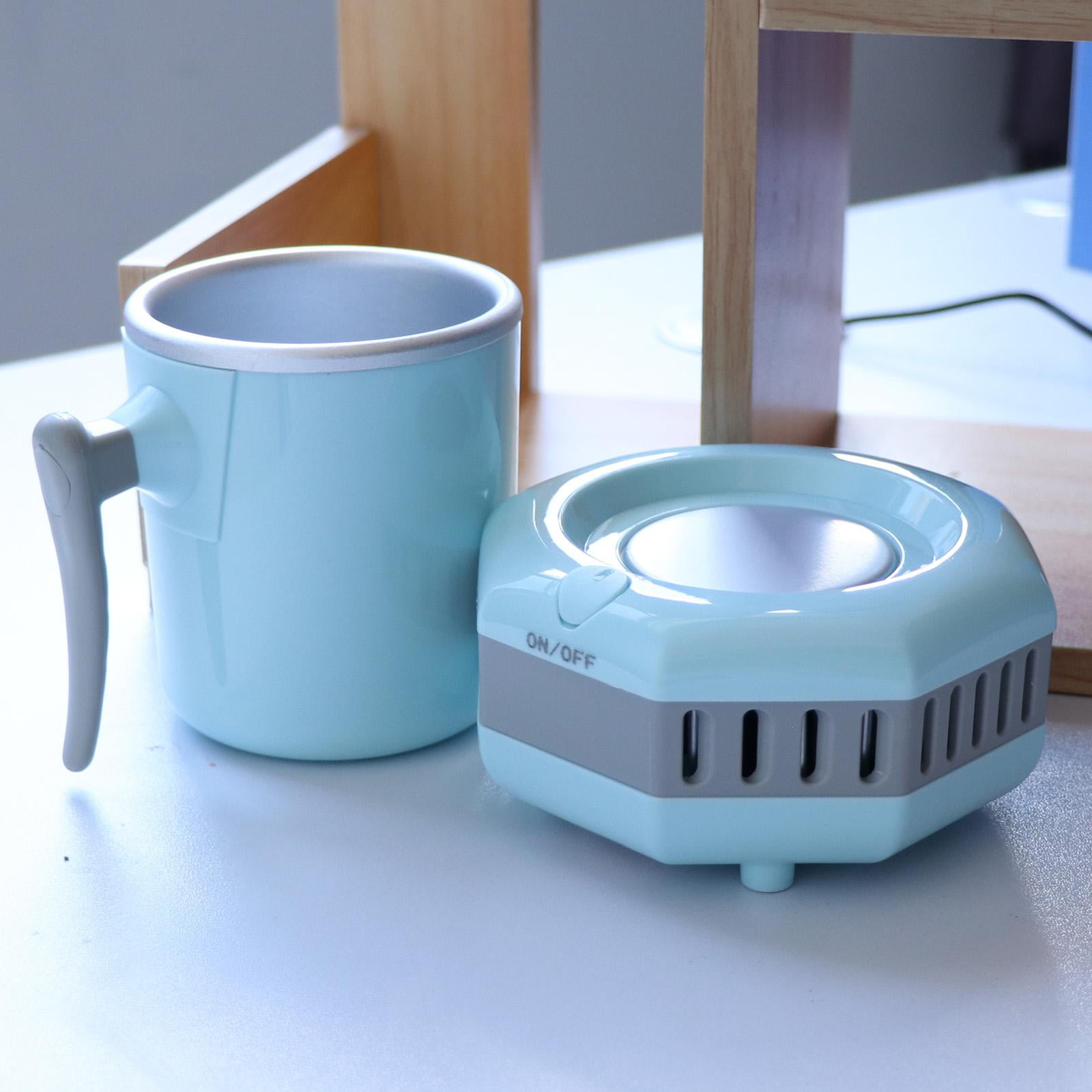 Axioma Mini Desktop Quick Electric Beverage Cup Cooler Kettle Small Appliance US Blue