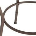 thumbnail image 3 of Riverbay Furniture Tabouret en Métal Réglable 30 Pouces Brun Foncé/espresso (Ensemble de 3), 3 of 4