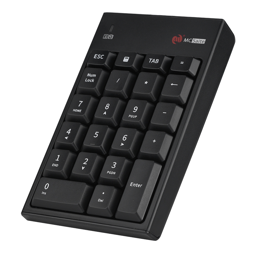 Ccdes Number Keypad Optical Mouse Set, Wireless Keyboard Mouse Combo,2.4GHz Wireless Keyboard