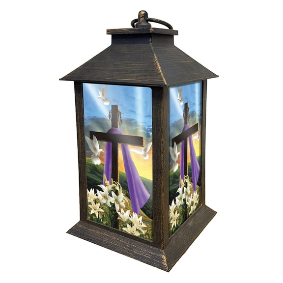 Briarwood Lane Lantern 13.5" x 5.5" x 5.5" Easter Sunrise For Easter Lantern