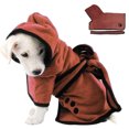 thumbnail image 1 of Dog Robe Super Absorbent Quick Drying Pet Towel Pet Bath Towel for Dog Cat, 1 of 9