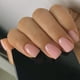 thumbnail image 1 of Uñas postizas de cobertura completa, Uñas postizas con purpurina rosa, uñas cortas francesas portátiles, Cabeza Cuadrada, herramienta de manicura, 1 of 4