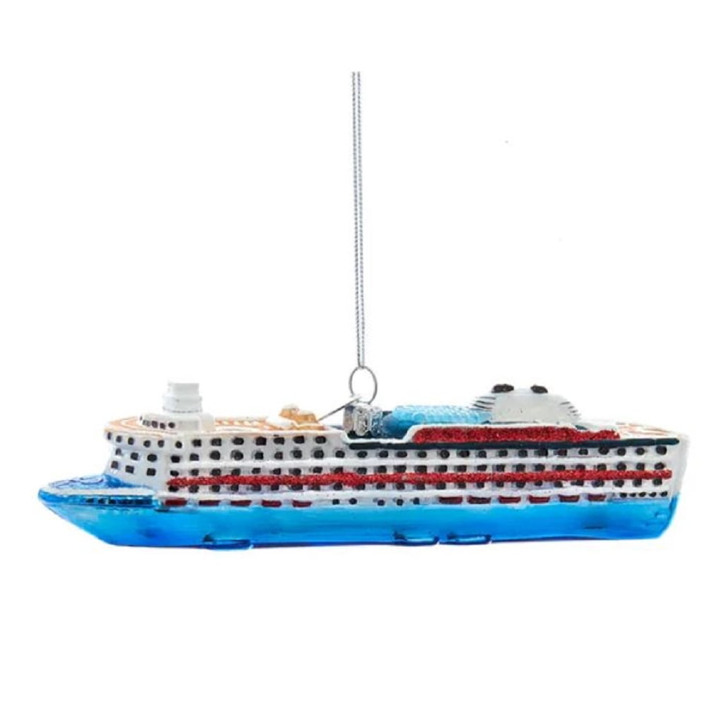 Kurt Adler Cruise Ship Ornament for Personalization A1581 for sale online 