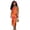 Orange, variant on Toddler Kids Girls Dresses Tropical Floral Tube Top Sleeveless Bodycon Dress for Summer Vacation Casual Beach Boho Sundress
