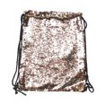 thumbnail image 2 of MasteelfCA Sequin Drawstring Backpack Dance Bag (Gold), 2 of 2
