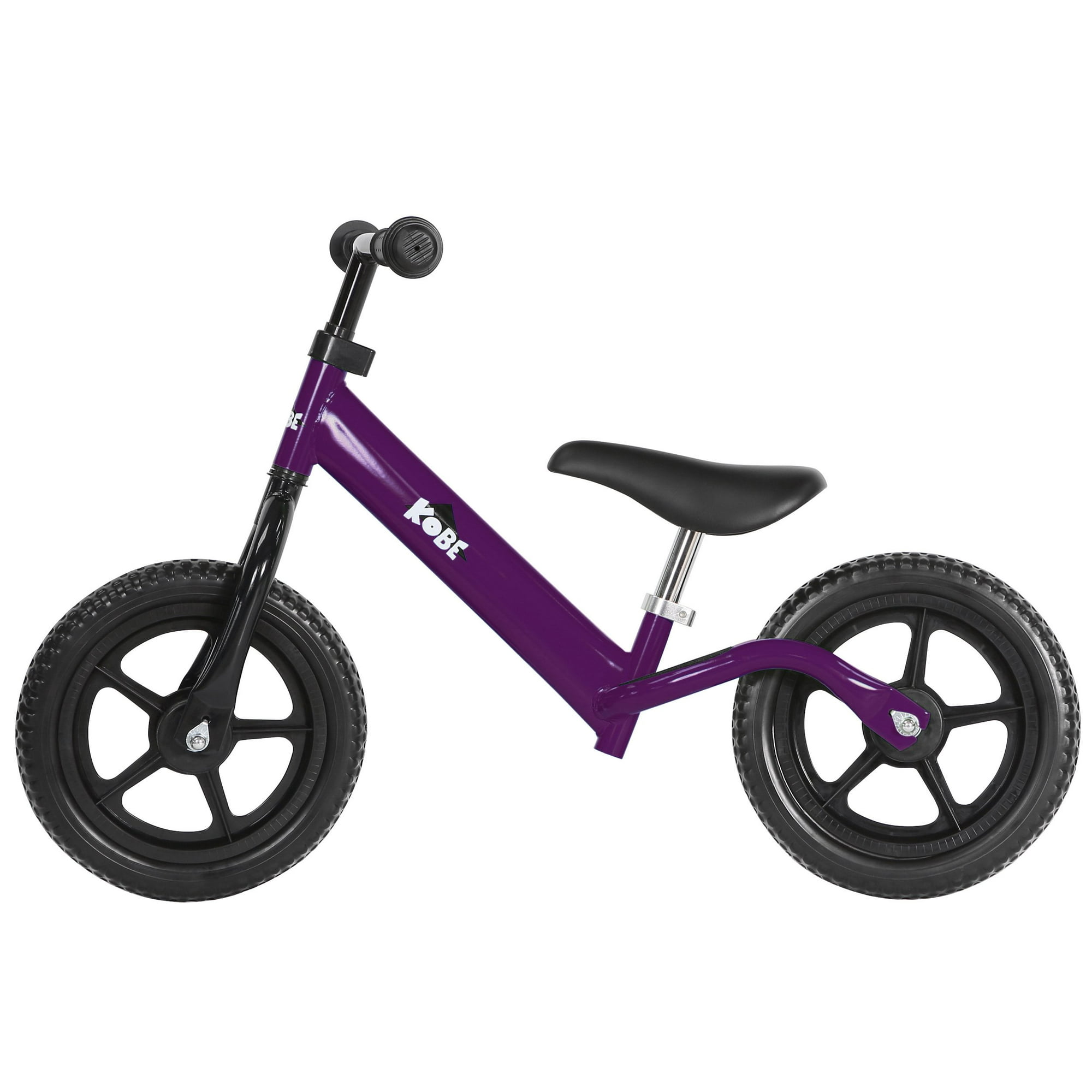 KOBE Aluminum Balance Running Bike Lightweight No Pedals Perfect Training Bike For Toddlers Kids Purple