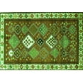 thumbnail image 1 of Ahgly Company Indoor Rectangle Persian Green Traditional Area Rugs, 5' x 8', 1 of 1