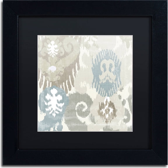 Trademark Fine Art "Beach Curry I" Canvas Art by Color Bakery, Black Matte, Black Frame