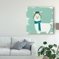 thumbnail image 3 of Trademark Fine Art 'Bundle Up Llama III' Canvas Art by June Erica Vess, 3 of 4