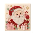 thumbnail image 2 of Christmas DIY Pearl Painting Set, 7.87inch Pearl Diamond Art Diy Kits DIY Pearl Painting Kit,Ideal As A Handmade Holiday Gifts - (Santa), 2 of 5
