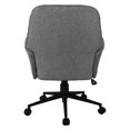 thumbnail image 4 of Techni Mobili Chaise de Bureau Rembourrée Moderne avec Accoudoirs, Régulière, Grise, 4 of 6