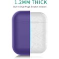 thumbnail image 2 of Airpods Case , Airpods Silicone Case Cover with Keychain, 360°Protective AirPods Accessories Kits Shockproof Airpods Case Compatible with Apple Airpods 2 &1, 2 of 5