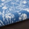 Nourison Whimsicle Botanical Bohemian Blue 2' x 8' Area Rug, (8' Runner)