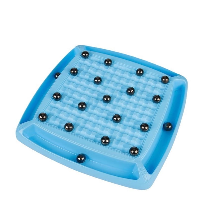Efecto magnético en el juego de mesa de entrenamiento de pensamiento lógico de ajedrez de batalla para niños, institución de entrenamiento de juego de escritorio de doble imán