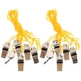 thumbnail image 1 of 12 piezas de seguridad silbatos de seguridad con silbidos de emergencia de cordones de emergencia silbatos, 1 of 6