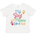 thumbnail image 3 of Inktastic Gigi and Papaw Love Me Grandchild Boys or Girls Toddler T-Shirt, 3 of 5