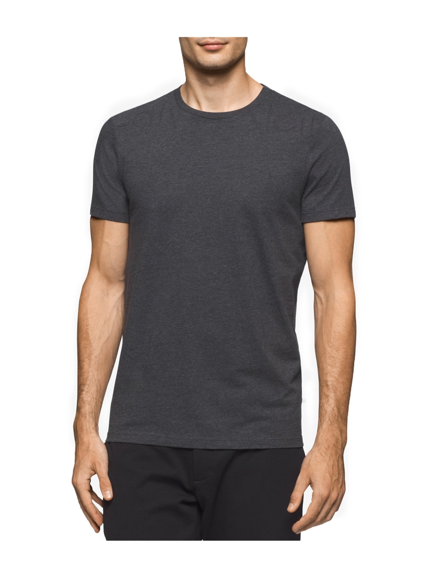 Calvin Klein Mens Yoke Logo Basic TShirt gunmetalhtr 2XL Walmart Canada