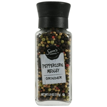 Sam's Choice Peppercorn Medley Grinder, 3.9 oz (The Best Peppercorn Sauce)