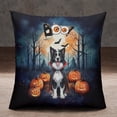 thumbnail image 2 of Happy Halloween Vampire Border Collie BOO with Pumpkins Fun and Spooky Pillowcase Double Sided Borders Dog Lovers Gifts Idea Pillow Case Covers - 00018, 2 of 3