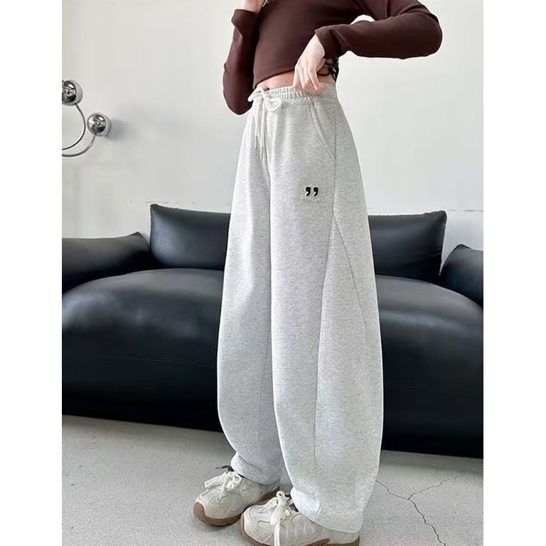 Ulitacool Girls Pants 9-10 Years Pants Drawstring Elastic