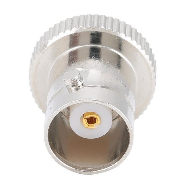 FLAMEEN BNC Female To SMA Male Adapter,10 Pcs BNC Female To SMA Male Connector Adapter For Coaxial Cable Wireless Connection Devices, Cable Connector