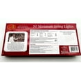 thumbnail image 4 of KSA 50-Count Clear Perm-O-Snap Mini Christmas Light Set, 2.5ft Green Wire, 4 of 5