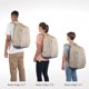 thumbnail image 5 of Mochila adidas Prime 7 Twill blanca/Semi Flash Aqua Blue, 5 of 6