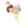 thumbnail image 3 of Decoración De Luz LED Para Pollo, Luz Navideña Para Pollo, Plástico, Impermeable, Multifuncional, Resistente A La Intemperie, Duradera Con Bufanda Para Exteriores, 3 of 7