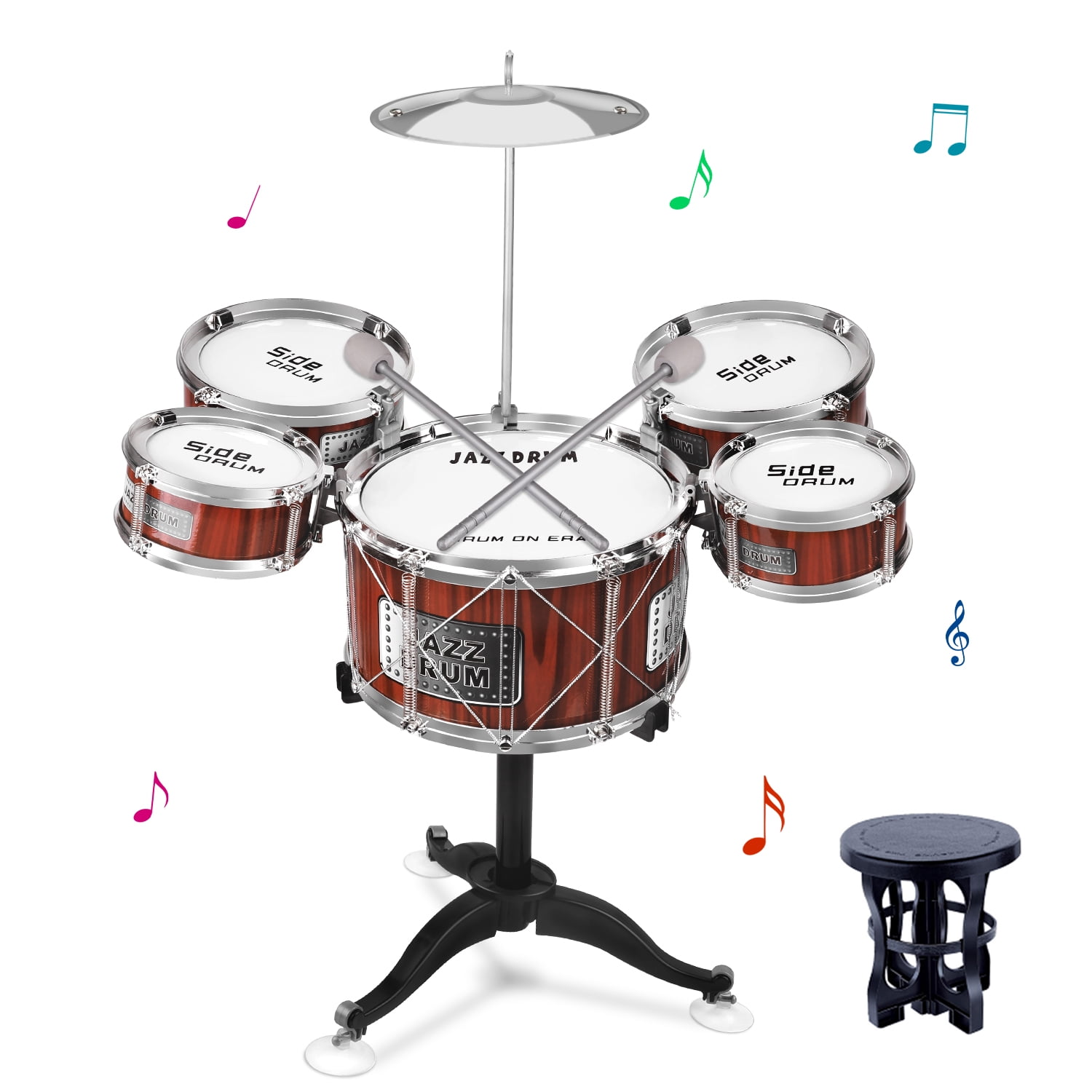 Kit de bateria de jazz LAYADO per a nensKit de bateria de jazz LAYADO per a nens  