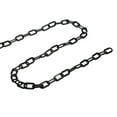 thumbnail image 5 of Unique Bargains 0.2' Diameter 49Ft Length Plastic Chain Barrier Safety Link Chain Stanchion for Crowd Control, Black, 5 of 5