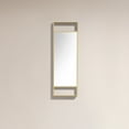 thumbnail image 4 of Catton Shelf Mirror - Rectangle 47" High White White, 4 of 4