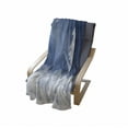 thumbnail image 4 of Nautical Soft Flannel Fleece Throw Blanket, Yacht in the Ocean Madend Shaped with Fluffy Cloudstmospheric Imaginary Sky, Cozy Plush for Indoor and Outdoor Use, 70" x 90", Blue White, by Ambesonne, 4 of 6