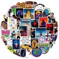 thumbnail image 2 of 50 Pcs Grunge Stickers, Rapper Stickers for Water Bottles Music Artist Stickers for Laptop Helme Luggage, No Repeat Random Sticker Pack for Adults, 2 of 4