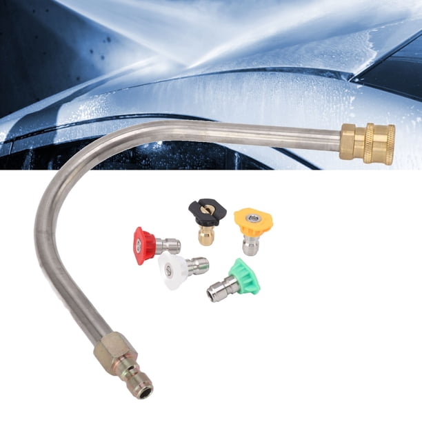 Varilla De Extensión Para Lavadora A Presión, Acero Inoxidable, Latón, Varilla De Extensión Para Lavadora A Presión, Pieza De Repuesto Para Lavadora A Presión, 4000 Psi, 1/4