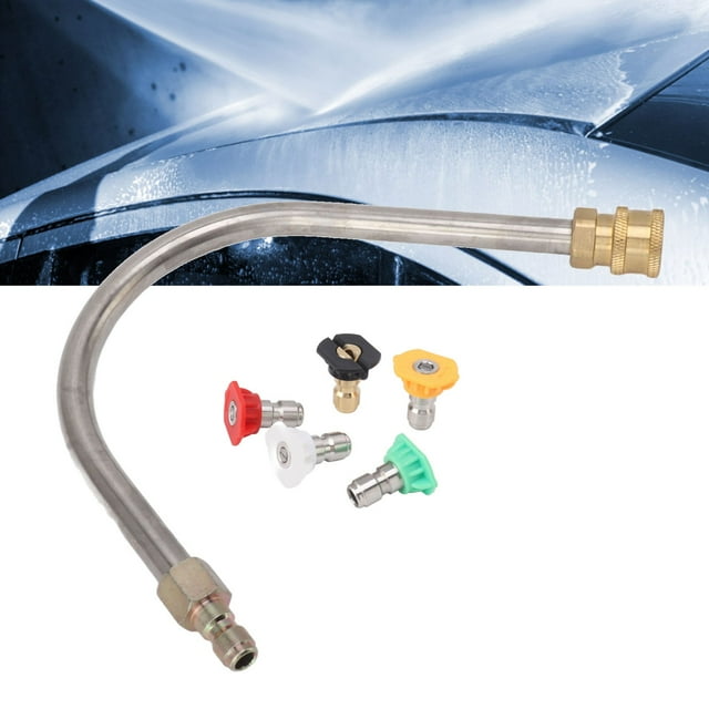 Varilla De Extensión Para Lavadora A Presión, Acero Inoxidable, Latón, Varilla De Extensión Para Lavadora A Presión, Pieza De Repuesto Para Lavadora A Presión, 4000 Psi, 1/4