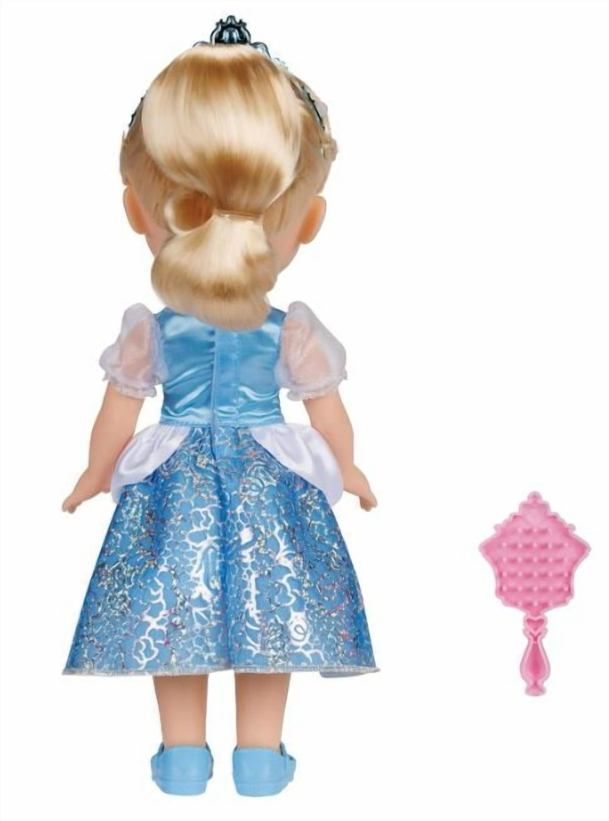 Disney Princess My Friend Cinderella Doll 14 inch Tall Includes Removable Outfit, Tiara, Shoes & Brush