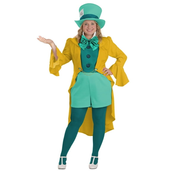 Plus Size Disney Mad Hatter Costume for Women