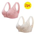 thumbnail image 4 of Birdeem Bras for Women 2Pc Womans Plus Size Color Comfortable Bra Underwear, 4 of 12