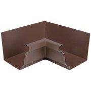 Amerimax 2520119 Gutter Miter, Aluminum, Brown